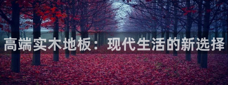 MK体育官网下载开户：高端实木地板：现代生活的新选择